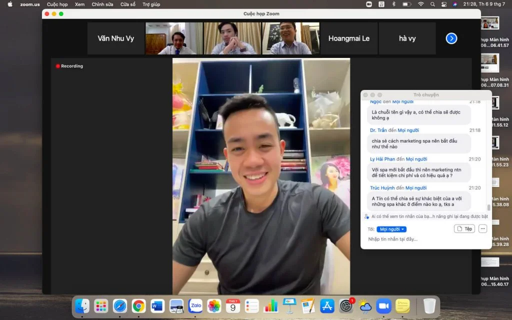 Mr. Đặng Quang Tín sẽ là người chủ trì chính - CEO của chuỗi 26 spa trên toàn quốc.