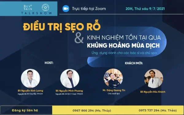 workshop dieu tri seo ro va khung hoang mua dich