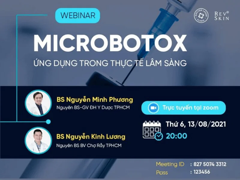 Workshop microbotox diễn ra thành công thu hút gần 300 bác sĩ tham gia
