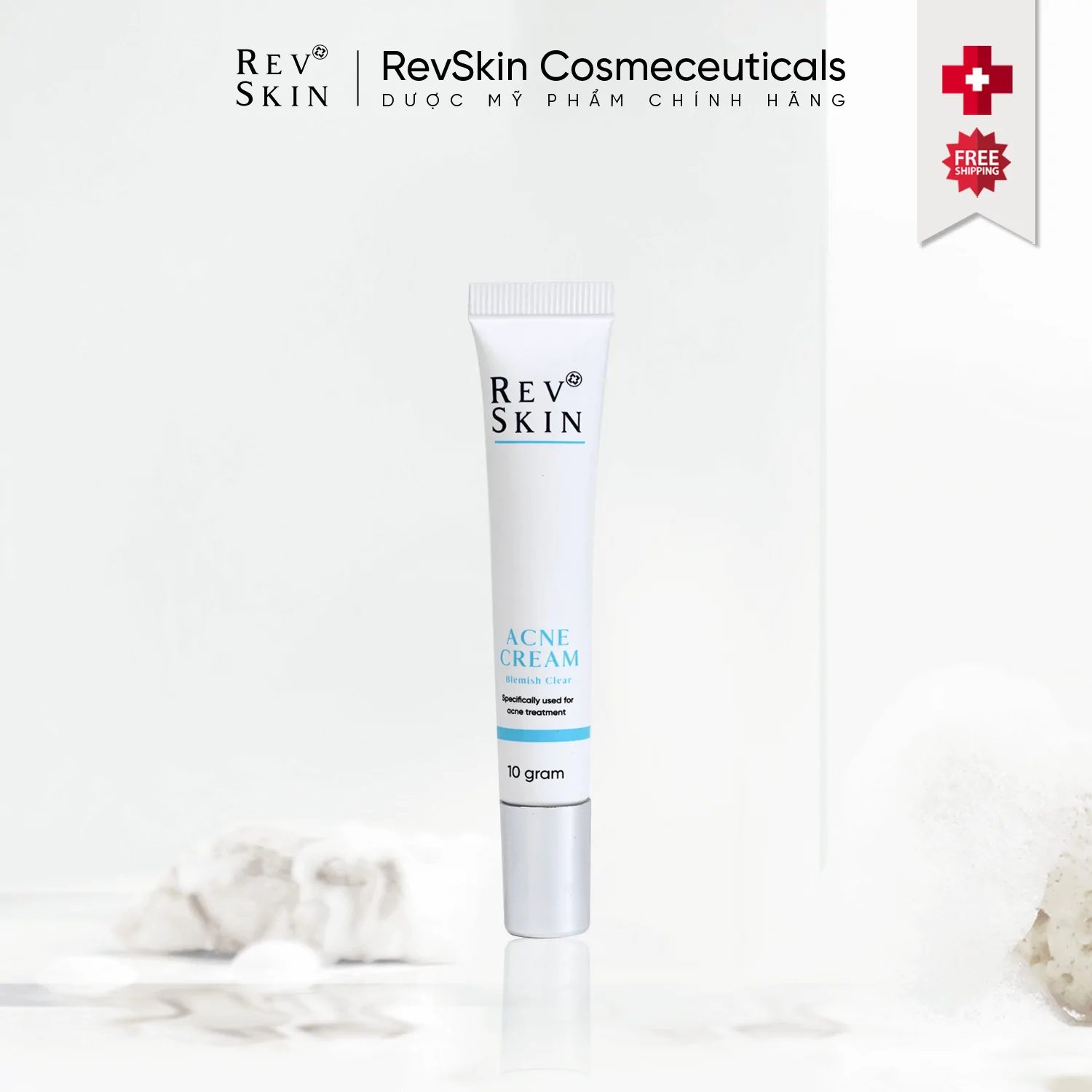 Kem trị mụn RevSkin giúp cải thiện tình trạng mụn sau 7 ngày