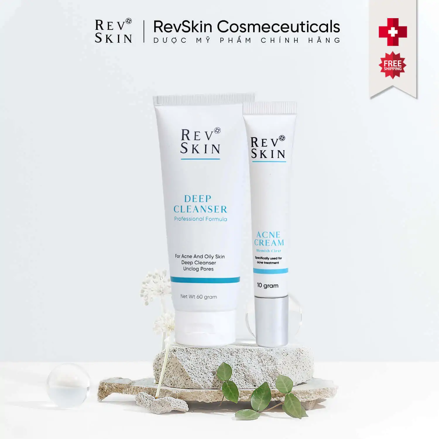 Combo trị mụn của nhà RevSkin