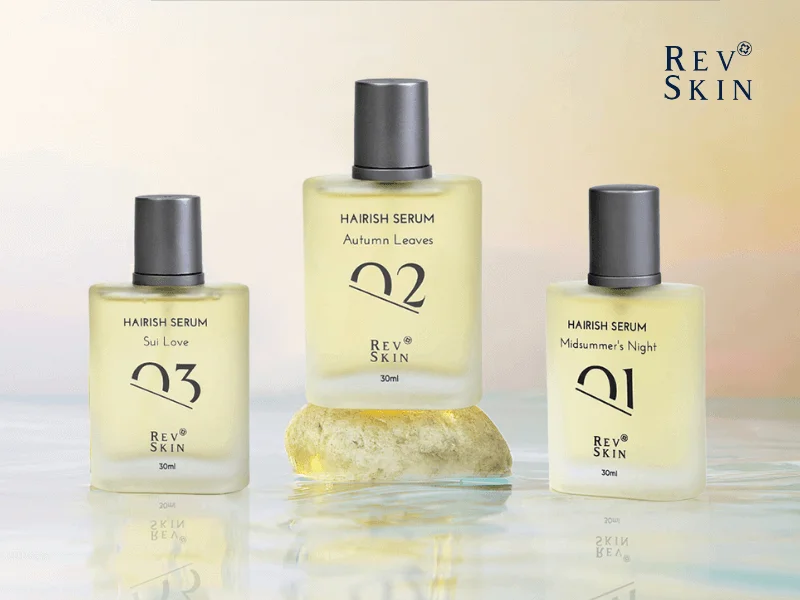 Sử dụng RevSkin Hairish Serum dể dưỡng tóc nhuộm dược bền màu hơn