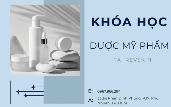 khóa học về dược mỹ phẩm