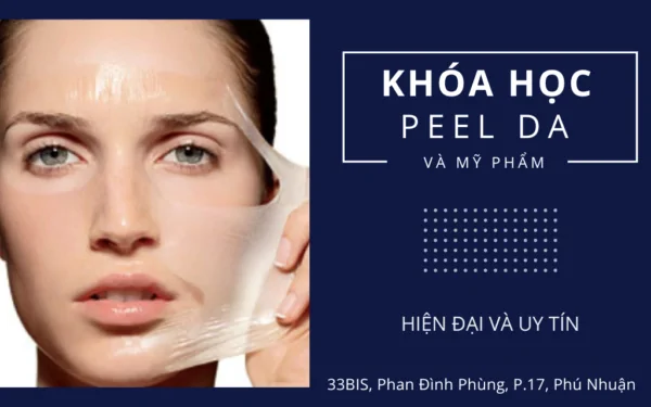 khóa học về peel da và mỹ phẩm