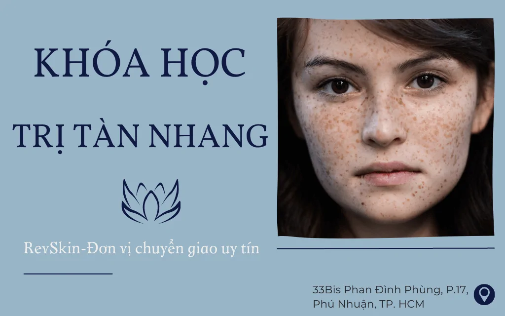 Khóa học về trị tàn nhang