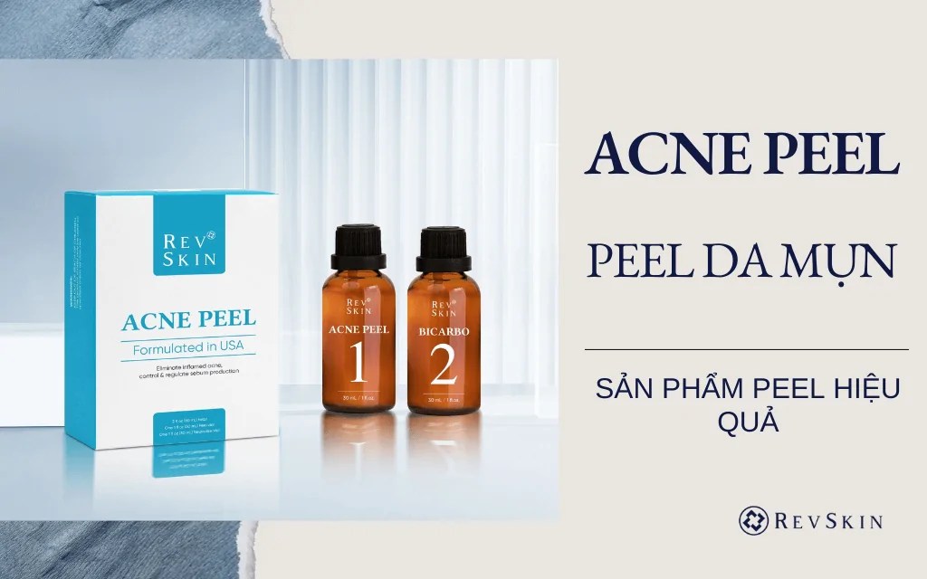 sản phẩm peel mụn hiệu quả