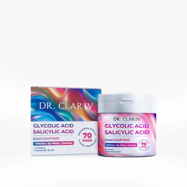 Dr. Clariv DualClear Pads Miếng Pad AHA/BHA Trị Mụn Da Dầu
