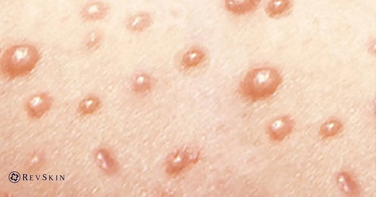 Nguyên nhân khiến bị nổi mụn nước