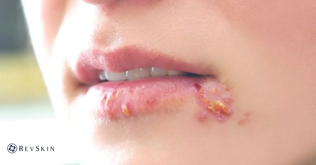 Nguyên nhân mụn nước môi